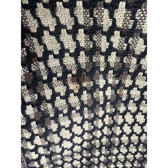 Neiman Marcus Tweed/Suede Luggage Set..plaid Houndstooth Prop Retro MCM - Picture 4 of 16